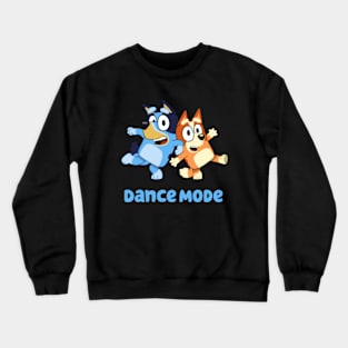 Bluey's family dance mode Crewneck Sweatshirt